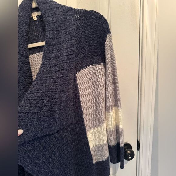 Mystree By Anthropology Small Mohair Wool Cozy Longline Open Front Cardigan - Picture 2 of 7